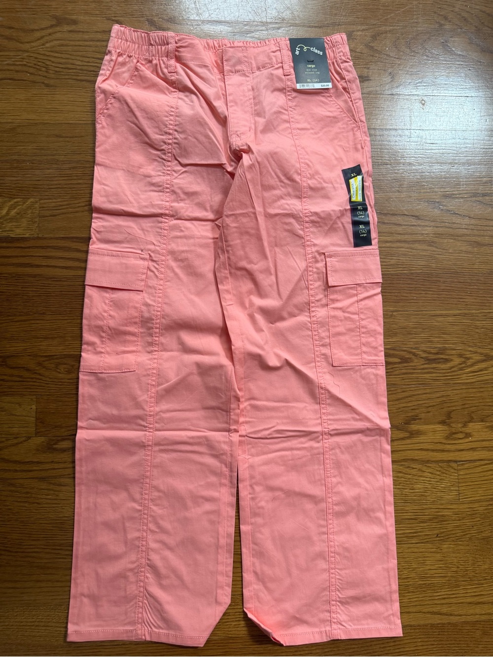 Coral or blue Cargo Pants